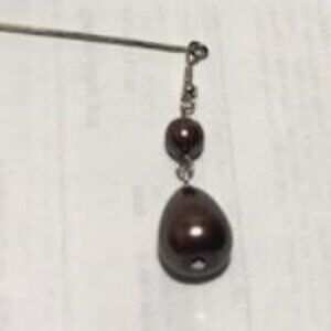 Brown Hijab Stick Pin